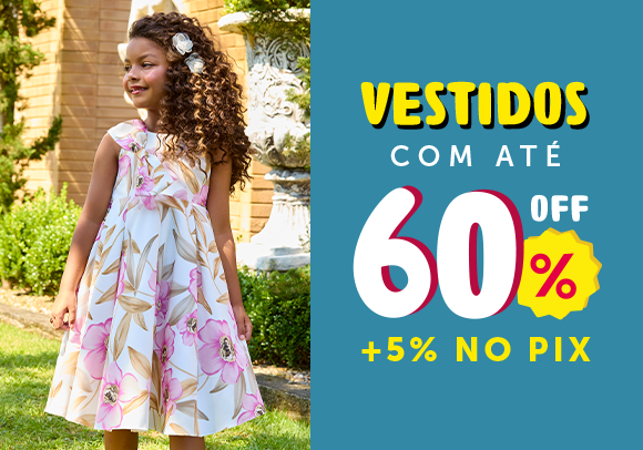 BANNER N3.a - Vestidos com até 60%OFF + 5% no pix